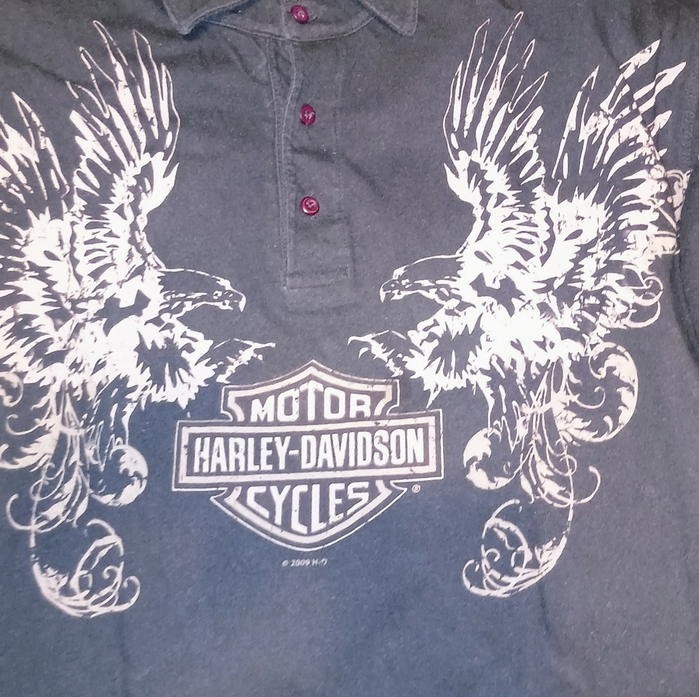 9-X Large Lot Harley-Davidson Men's Sz XL Shirts - Picture 3 of 16